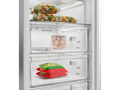 Hotpoint 286 litre freestanding upright freezer