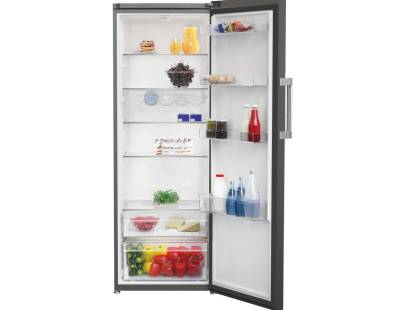 Hotpoint 367 litre tall larder fridge Dark Inox