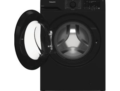 Hotpoint Black 10kg washing machine with Anti Stain