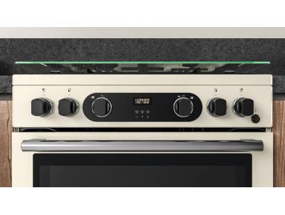 Hotpoint CD67G0C2CJ Gas Cooker Double Oven