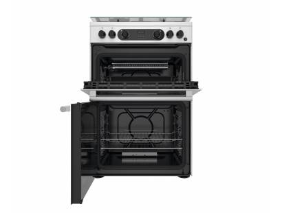 Hotpoint CD67G0CCXUK Gas Cooker with Double Oven