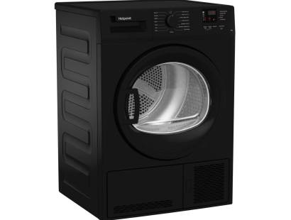 Hotpoint CHDC82BBGDUK Black Condenser Dryer