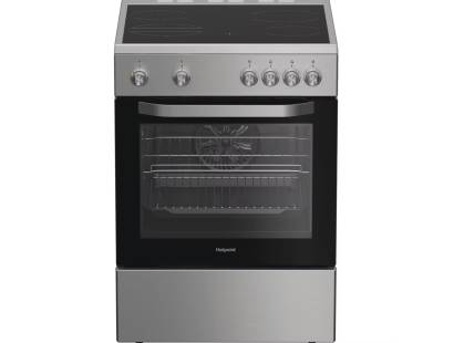 Hotpoint H6V5KMXUK 60cm electric cooker in inox finish