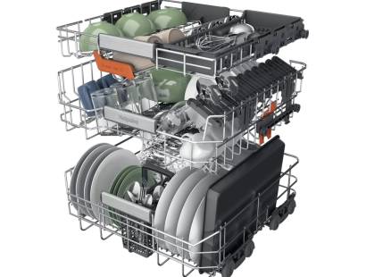 Hotpoint H8IA115M4TUSUK built in dishwasher with integrated spray jets