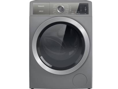 Hotpoint H8W946SBUK Washing Machine - Silver