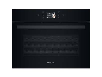 Hotpoint HCW9OWPHTSBUK combi microwave black, built in compact oven, Dalzells