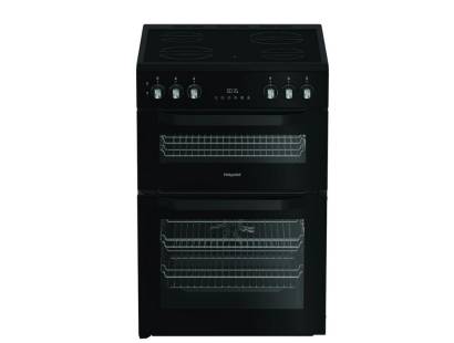 Hotpoint HDE6VDC2B1 electric cooker black
