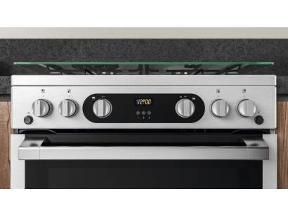 Hotpoint HDM67G0C2CX Gas Cooker