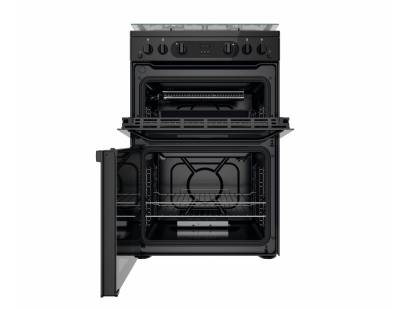 Hotpoint HDM67G0CCB Gas Double Cooker