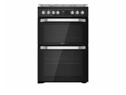 Hotpoint HDM67G9C2CB Dual Fuel Cooker - Black