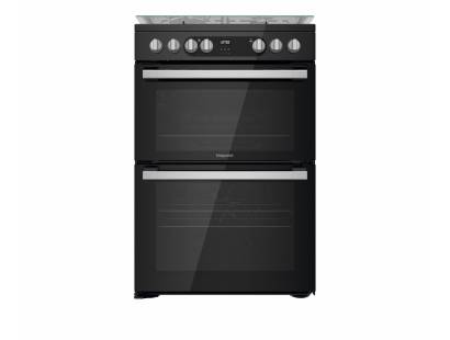 Hotpoint HDM67G9C2CSB Dual Fuel Double Cooker - Black