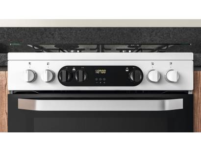 Hotpoint HDM67G9C2CW Dual Fuel Cooker