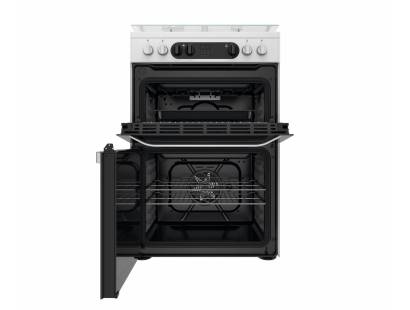 Hotpoint HDM67G9C2CW Dual Fuel Double Cooker