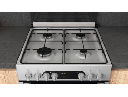 Hotpoint HDM67G9C2CX Double Oven Cooker