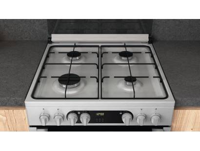 Hotpoint HDM67G9C2CX Double Oven Cooker