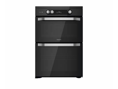 Hotpoint HDM67I9H2CB Double Electric Cooker - Black