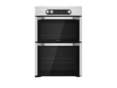 Hotpoint HDM67I9H2CX Double Electric Cooker - Inox