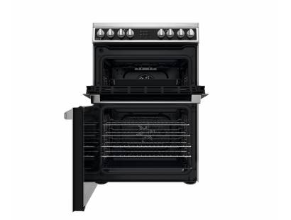 Hotpoint HDM67V8D2CX Electric Double Oven Cooker