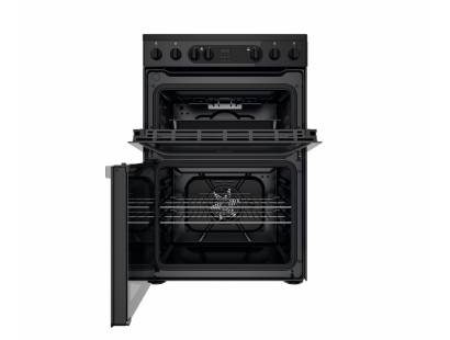 Hotpoint HDM67V9CMB Electric Double Oven Cooker