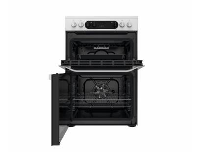 Hotpoint HDM67V9CMW Electric Double Oven Cooker