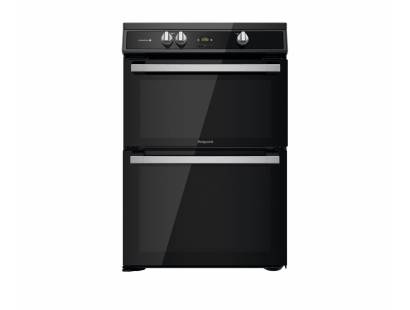 Hotpoint HDT67I9HM2C Electric Double Oven Cooker - Black