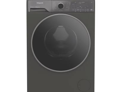 Hotpoint HP105GACARE washing machine grey, 10kg capacity, Dalzells