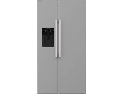 Hotpoint HPG26573WXP4UK American fridge freezer brushed steel, Dalzells
