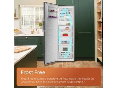 Hotpoint HPMFF1292XBR4UK Frost Free upright freezer