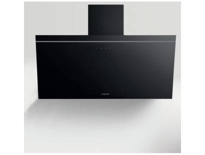 Hotpoint PHVP82FLTK Black Cooker Hood