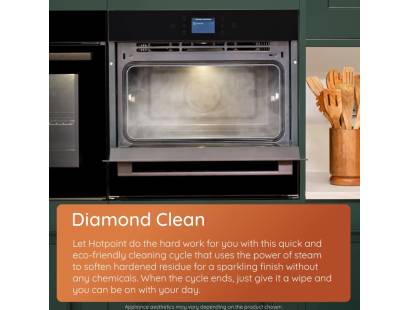 Hotpoint combi microwave with Diamond Clean