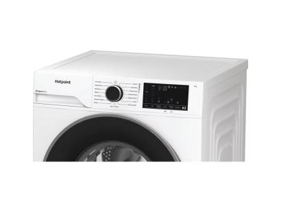 Hotpoint white washing machine 1400rpm front loading design