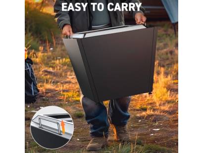 Image showing a person carrying the Firecube