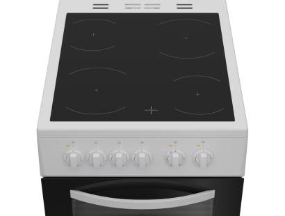 Indesit 50cm electric cooker with ceramic hob