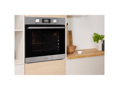 Indesit Aria IFW6340IXUK Built-in Single Oven 