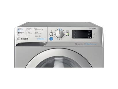 Indesit BWE91496XSVUK Silver Washing Machine