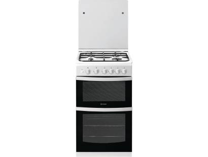 Indesit ID5G00KMWL Gas Cooker with Lid