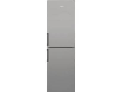 Indesit IKNH1261S4UK no frost fridge freezer in silver finish