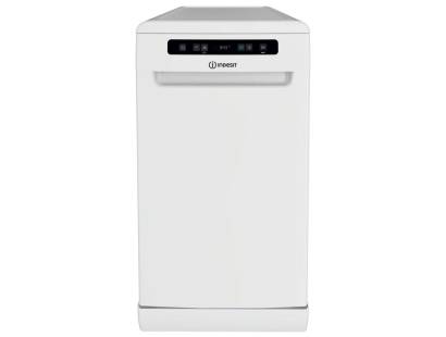 Indesit IN2FD10CS70WUK Freestanding Slimline Dishwasher - White