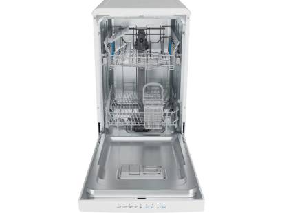 Indesit IN2FD10CS70WUK Freestanding Slimline Dishwasher - White