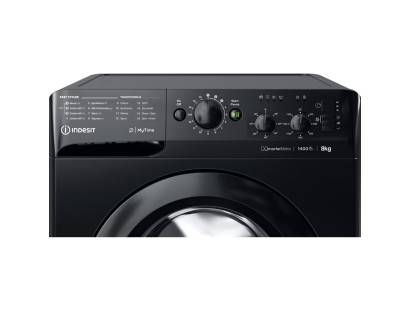 Indesit MTWC81495BKUK Black Washing Machine