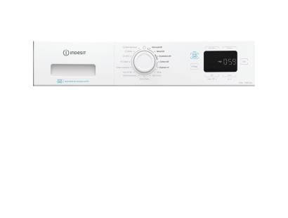 Indesit Push&Go 9kg washing machine with steam