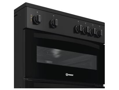 Indesit black electric cooker A energy rating