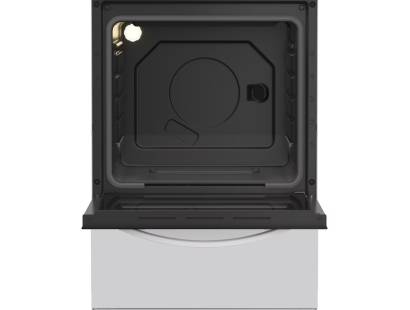 Indesit electric cooker with 60 litre oven capacity