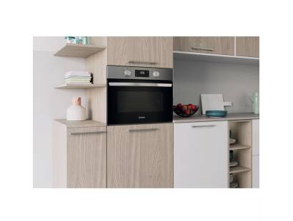 Indesit stainless steel microwave with digital display