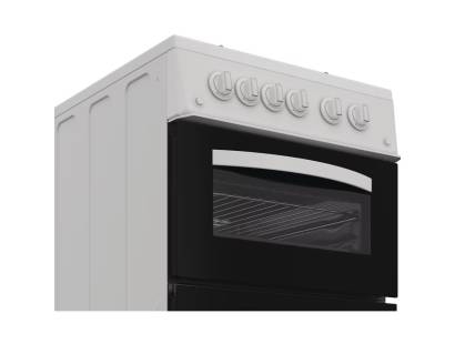 Indesit white gas cooker A plus energy rating