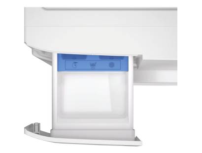 Indesit white washing machine with stain removal cycle