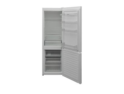 Inside view of NordMende RFF60405WH fridge freezer in white