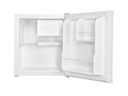 Interior of Haden HR55W-E showing chill box and shelf