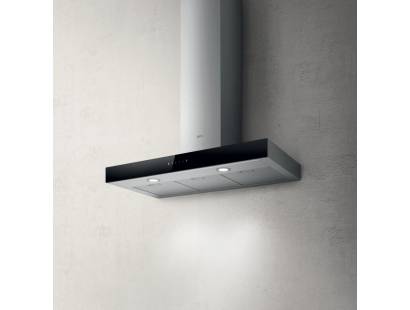 Joy 90cm Black & Stainless Steel Cooker Hood