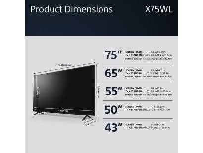 KD55X75WLU Google TV